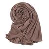 175*80cm Big Size Modal Cotton Jersey Hijab Scarf Long Muslim Shawl Plain Soft Turban Headscarf Wraps For Women Islamic Headband