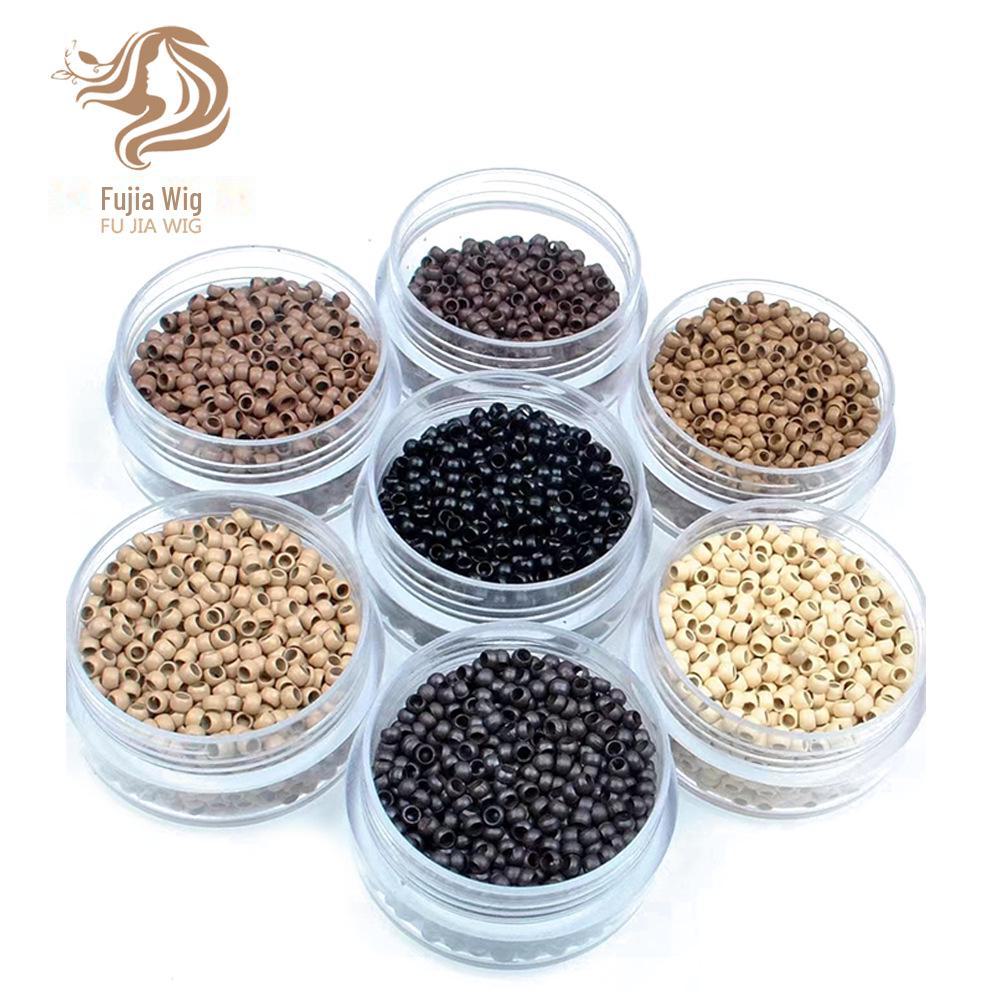 Микрокольца для наращивания волос из наномеди 2,5 мм - 1000 шт.