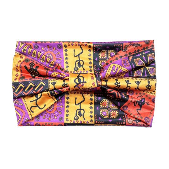 Boho Headband Head African Ethnic Style Wide Scarfs Headwrap Fashion Accessories