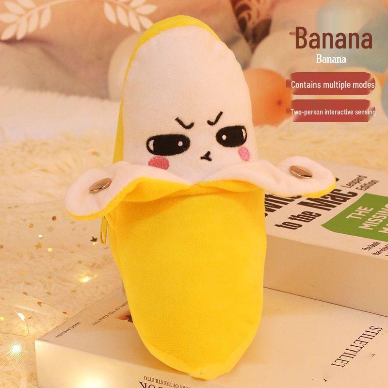 Музыкальная плюшевая игрушка: Клубника, Банан и Морковь – Интерактивное детское пианино для игры родителей с детьми