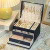 Jewelry Storage Box, High-end Exquisite Multi-layer Large-capacity Stud Earrings, Earrings, Bracelets, Rings, Jewelry.