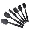 6 Pieces Silicone Spatula Set Food Grade Non Stick Heat Resistant Spatulas Turner for Cooking Baking Mixing Baking Tools