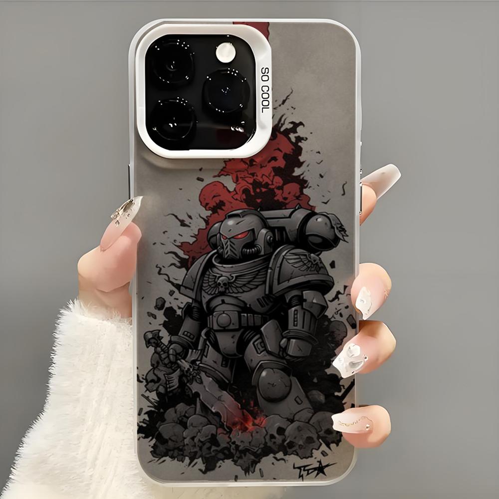 Чехол для телефона Game W-Warhammers-s 40k Чехол для телефона для iPhone 14 16 15 11 12 13 Pro Max Mini Plus Ударопрочный чехол