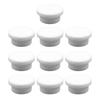 10Pcs Sink Overflow Hole Cover Bathroom Rubber Wash Basin Overflow Rings Kitchen Sink Washbasin Drain Seal Stopper