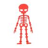3D-печатный гибкий скелет Хэллоуин супер непобедимый абстрактный креативный орнамент декоративные для взрослых и детей