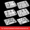 OEING Stainless Steel Compartmented Lunch Tray