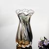 Высококачественная стеклянная ваза для цветов ручной работы