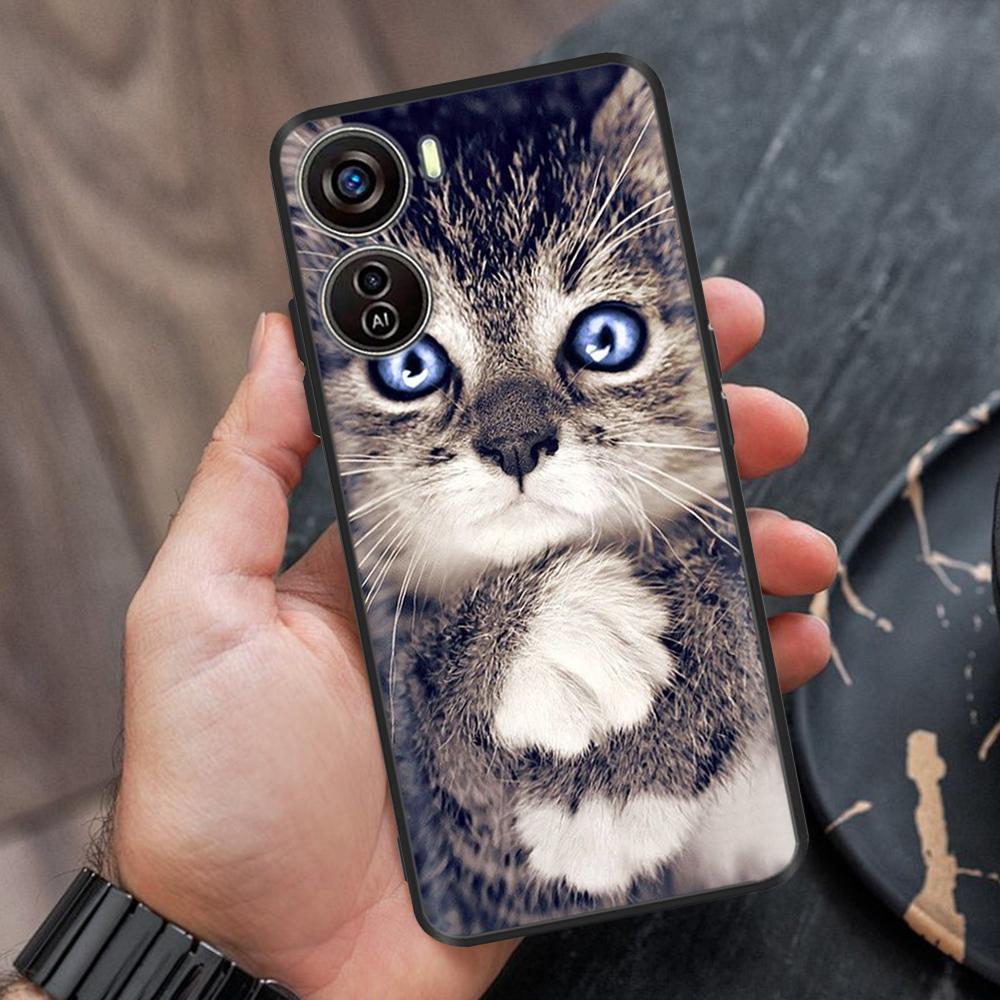 For ZTE Blade V50 Design Case Cartoon Soft TPU Cover for ZTE Blade V50 Design 5G Case Flower Silicone Case V50Design 4G Bumper