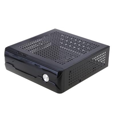 FH03 Host ITX офисный домашний компьютер для корпуса USB2.0 с отверстием для радиатора HTPC блок питания металлический настольный корпус