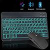 Беспроводная Bluetooth-клавиатура и мышь, русский, французский, португальский, испанский, корейский язык для Android iOS, Windows Phone, планшета, iPad