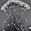 Romantic Bridal Pearl Hair Vine Exquisite Pearl Hair Comb Wedding Hair Piece  Banquet Event
