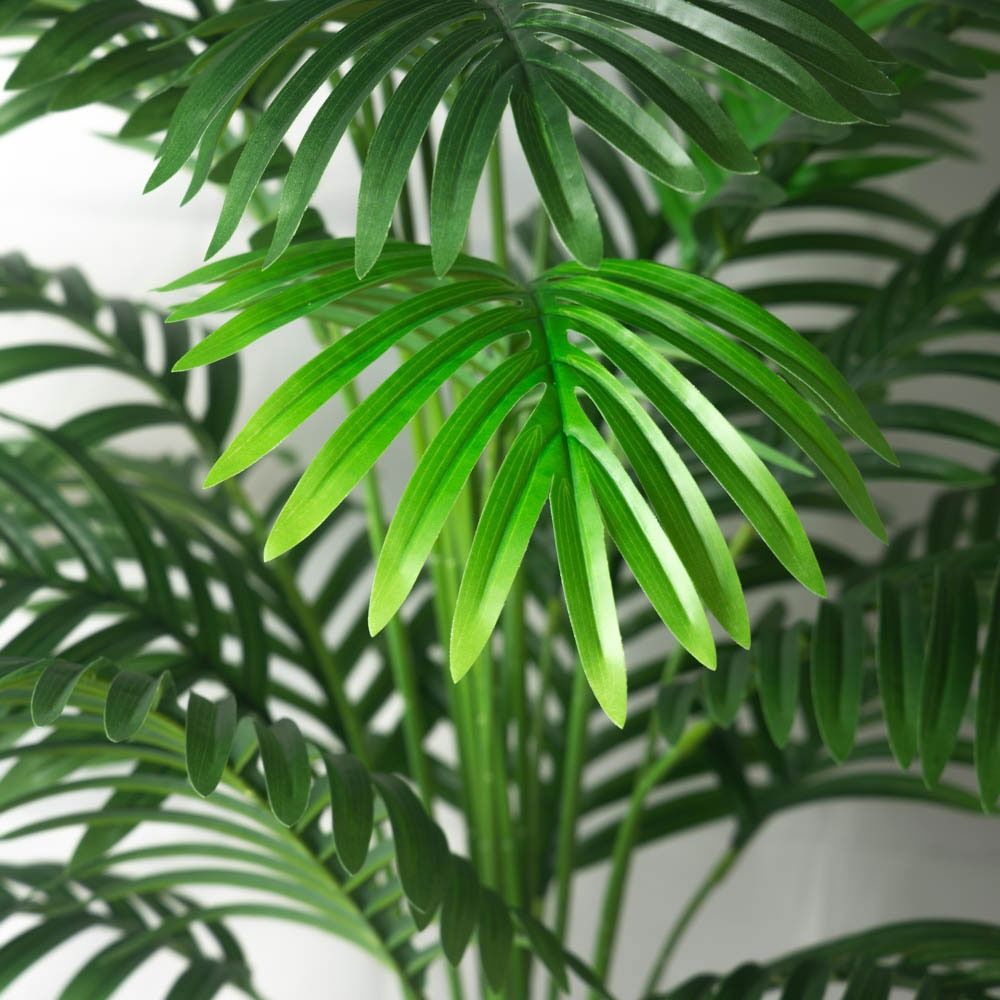 Tropical Plants Artificial Palm Tree Green Artificial Fern  Desktop Decoration