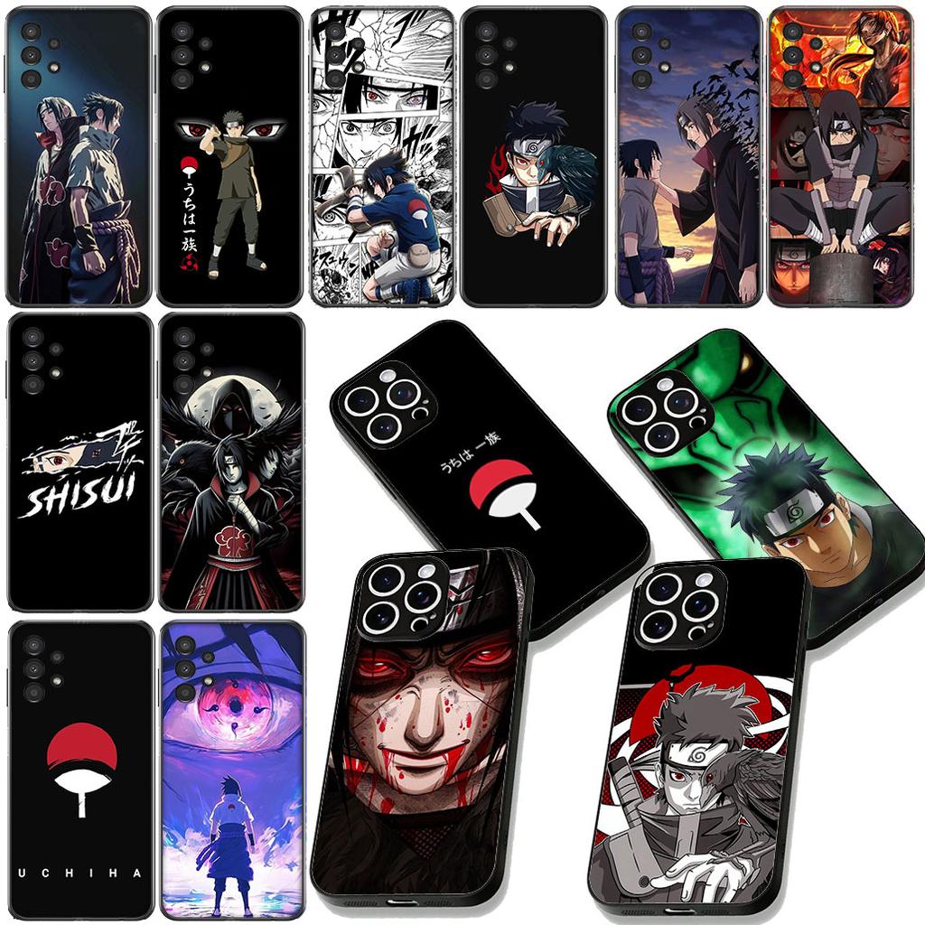 Itachi Uchiha Shisui Sasuke Narutos Cover for Xiaomi Poco C85 C65 C75 X7 X6 M6 M8 F7 F8 Ultra F6 Pro Casing Coque Case