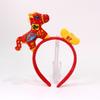 Pony Horse Hair Hoop Mascot Plush Horse Headband Creative New Year Headband  Party Decoration