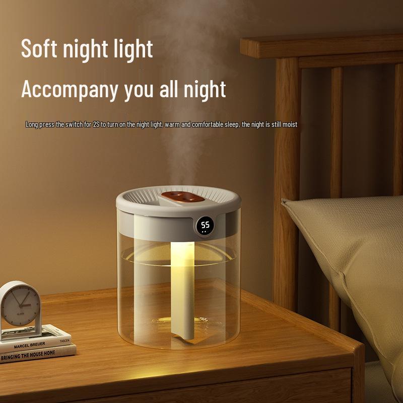 2L Quiet Air Humidifier for Home, Baby, and Office