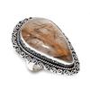 Golden Rutile Handmade 925 Sterling Silver Jewelry Ring Size 9 L9D56