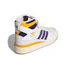 adidas Оригинальные высокие кроссовки Forum 84 'Cream White Collegiate Purple Collegiate Gold' Мужские GX9054