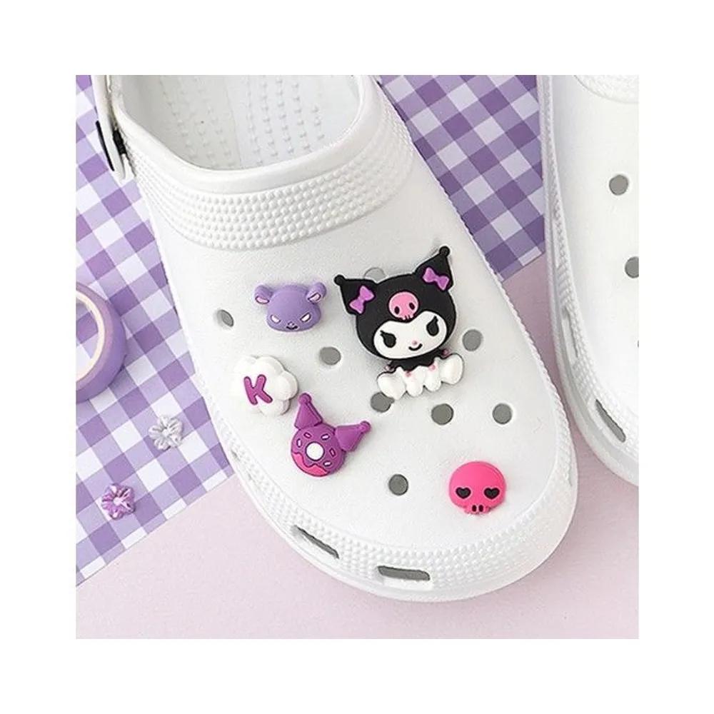 Набор 3D подвесок для обуви Kuromi Crocs