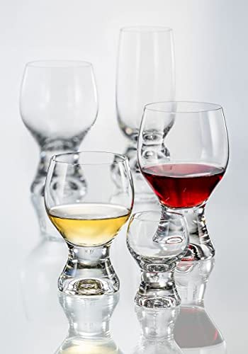 Bohemian Glass Gina Glass Wine Glass Set of 2