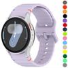Силиконовый Ремешок Для Samsung Galaxy Watch 7/6/5/4 44мм 40мм 5 Pro Официальный Браслет Волна Galaxy Watch FE/6 Classic 47мм 43мм Ремешок