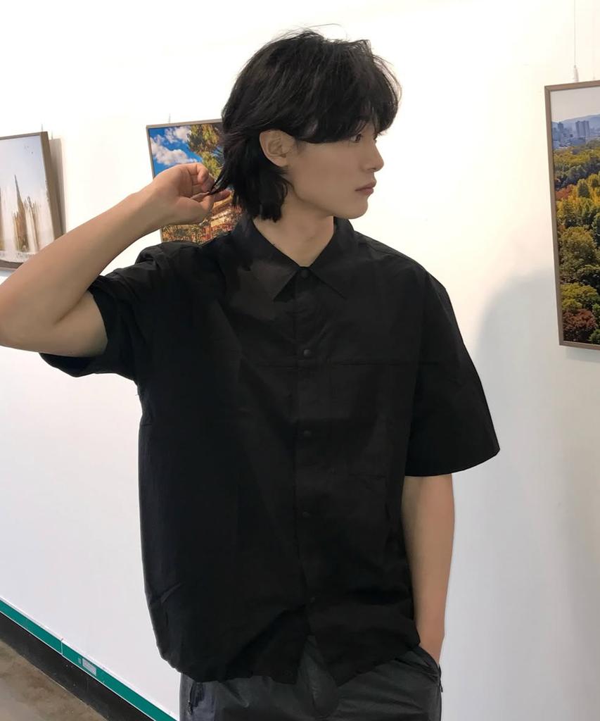 MINDBRIDGE [All Day Cool] String Oversized Short Sleeve Shirt - 3 Colors