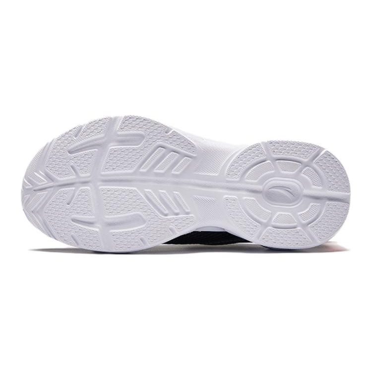 Anta Детские удобные легкие амортизирующие износостойкие кроссовки с низким верхом для бега детские кроссовки черного и оранжевого цвета A312425506-5