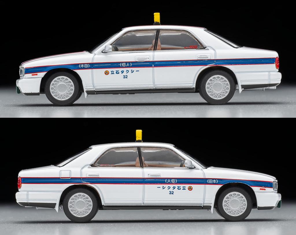Tomica Limited Vintage Neo Nissan Cedric V30E Brougham Personal Taxi Готовый продукт 1/64 LV-N290a