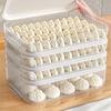 Dumpling & Wonton Freezer Storage Box for Fresh-Keeping and Quick-Freezing Noodles