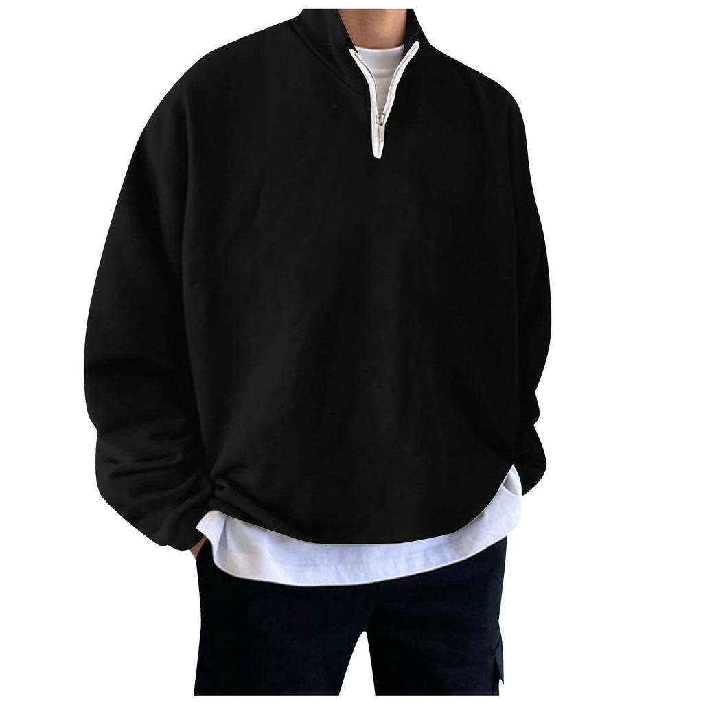 Men Retro Long Sleeve Hoodie Hooded Sweatshirt Tops Jacket Coat Outwear