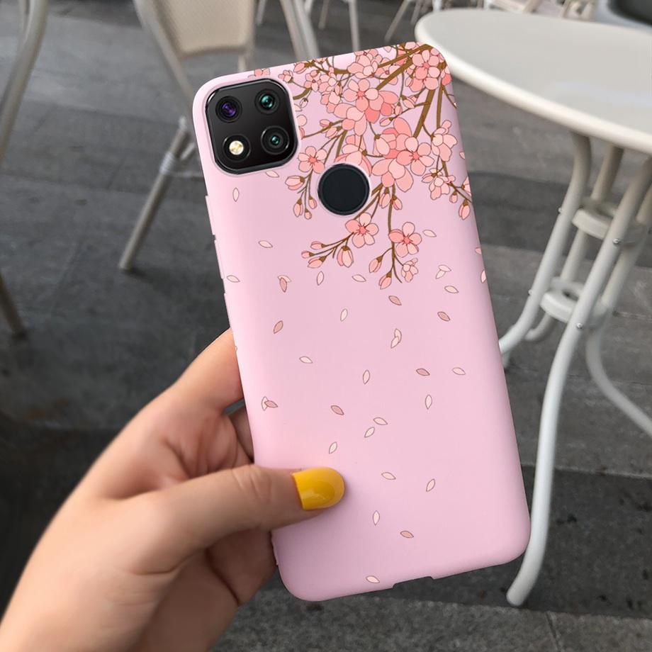Чехлы Для Redmi 9C Чехол Xiaomi Redmi 9C NFC Чехол для телефона Мягкий чехол для телефона Ударопрочный бампер Redmi9c 9 C Xiomi Силиконовый МЯГКИЙ Чехол