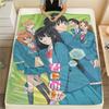 1 шт. Фланелевое одеяло с принтом «Kimi ni Todoke», Высококачественное, Для всех сезонов, Декор для дома, Тепло и уют, Идеально для рождественских подарков