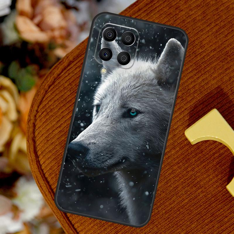 Искусство Воющий Волк Для Samsung Galaxy M23 M33 M13 M53 M11 M51 M14 M34 M54 M15 M55 M20 M30s M12 M32 M52 Чехол
