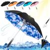 UV Blocking Fan Umbrella 3-in-1 Mist Umbrella with Fan Sun Protection Cooling Shade Umbrella for Summer Fishing Golfing Patio