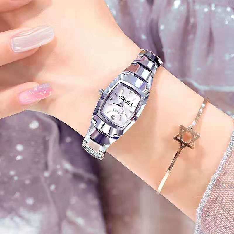 Водонепроницаемые женские часы Женские наручные часы Кварцевые женские женские часы из вольфрамовой стали