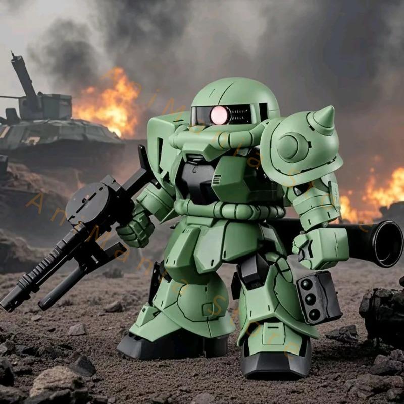 Милая сборная модель игрушка Заку II Серийная версия Q Версия Робот-модель Mobile Suit для детей Игрушки Подарок