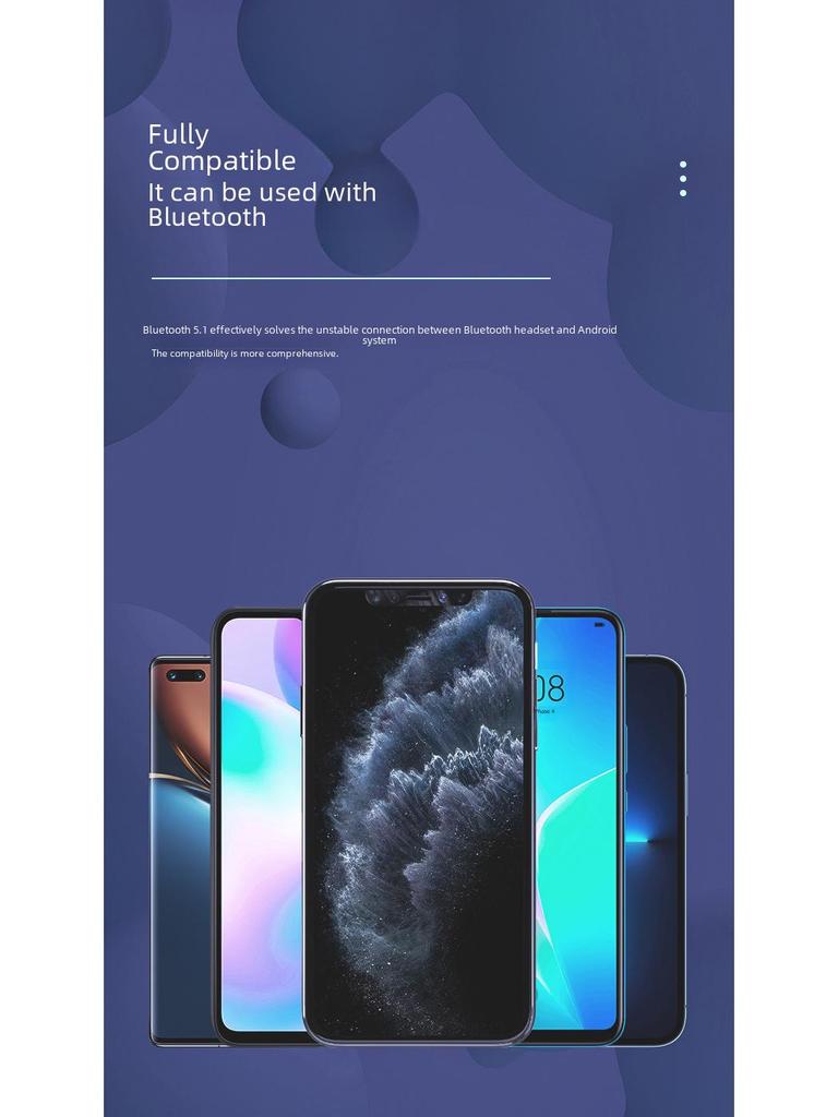 Новая беспроводная спортивная гарнитура Bluetooth с шумоподавлением и креплением на ухо — водонепроницаемая, TWS-вкладыши, идеально подходит для киберспорта и игр