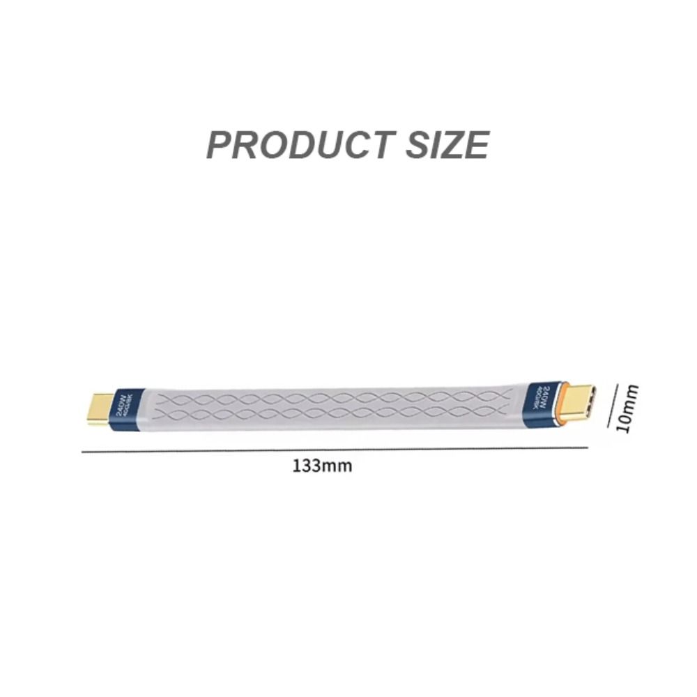 Гибкий кабель USB4.0 PD 240 Вт 8K 60 Гц Удлинитель Профессиональный кабель для передачи данных Мобильный телефон