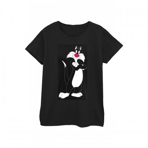 Looney Tunes Womens/Ladies Sylvester Crossed Arms Cotton T-Shirt