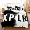 3D Печать XPLR Комплект постельного белья Двуспальный Односпальный Твин King Пододеяльник Одеяло Наволочка Мальчики Девочки Взрослые Спальня
