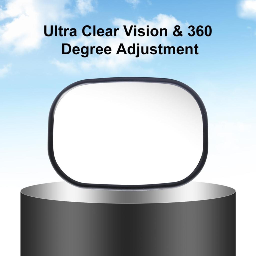 Xuzimaoyi Truck Universal Side Quick Installation Compatible with Farm and L x W Inches Mirror, Mirror, Trucks, Forklifts, Excavators, Tractors, 9.64