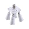 5 In 1 Adjustable E27 To E27 Base Light Lamp Bulb Adapter Holder Socket Splitter New #3