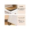 Temroay Chest of Drawers, Slim Storage, 18cm Wide, Gap Storage, Storage Case, Storage Shelf, Drawer
