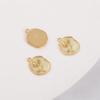 High Quality Copper Round Pendant Accessories For Jewelry Making Necklace Bracelet Earring