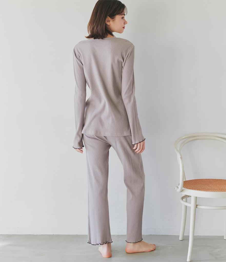 Peach John Домашняя одежда из органического хлопка для размеров Мягкая к Комфортная к и Расслабляющая пижама, Женская, Осень/Зима, Серая, S/M, 100% Хлопок, На ощупь,