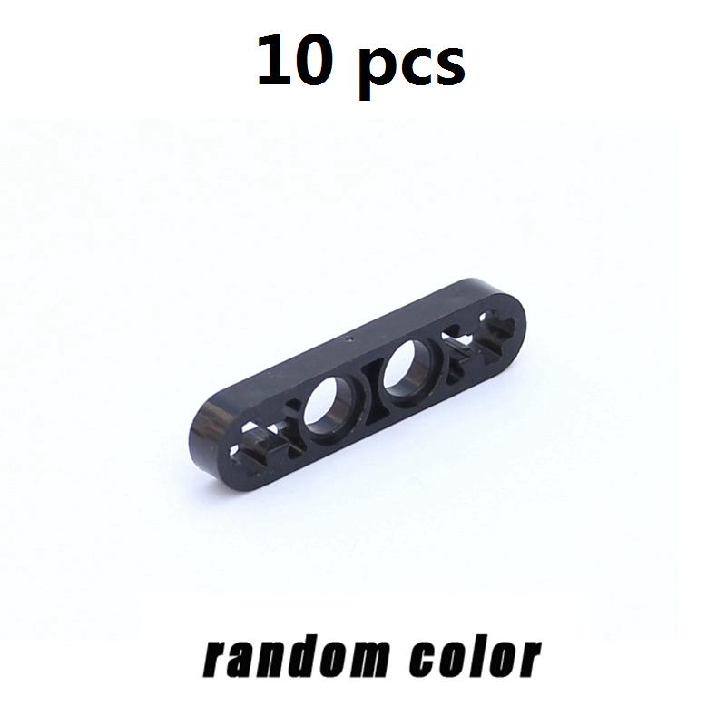 Moc Высокотехнологичные Детали Балка Тонкая с Отверстием для Оси L-образная DIY Строительные Блоки Аксессуары Образовательная Игрушка Совместимая с Деталями Lego