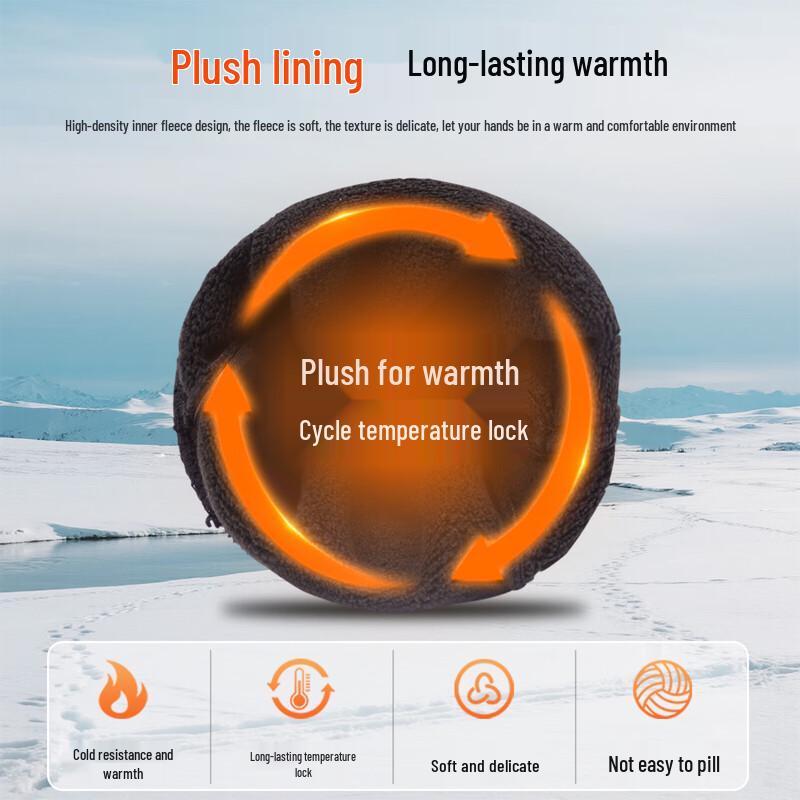 Unisex Winter Cycling & Ski Touchscreen Gloves