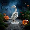 Festival Window Ornaments Skeleton Animal Statue Spooky Deer Cat Duck Figurine Resin Horror Theme Party Decor Ornament for Halloween Table