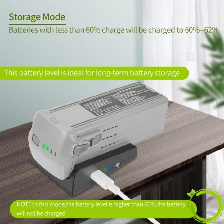 Быстрое зарядное устройство Аккумулятор USB-хаб для зарядки аккумулятора DJI Air 3 Зарядные аксессуары