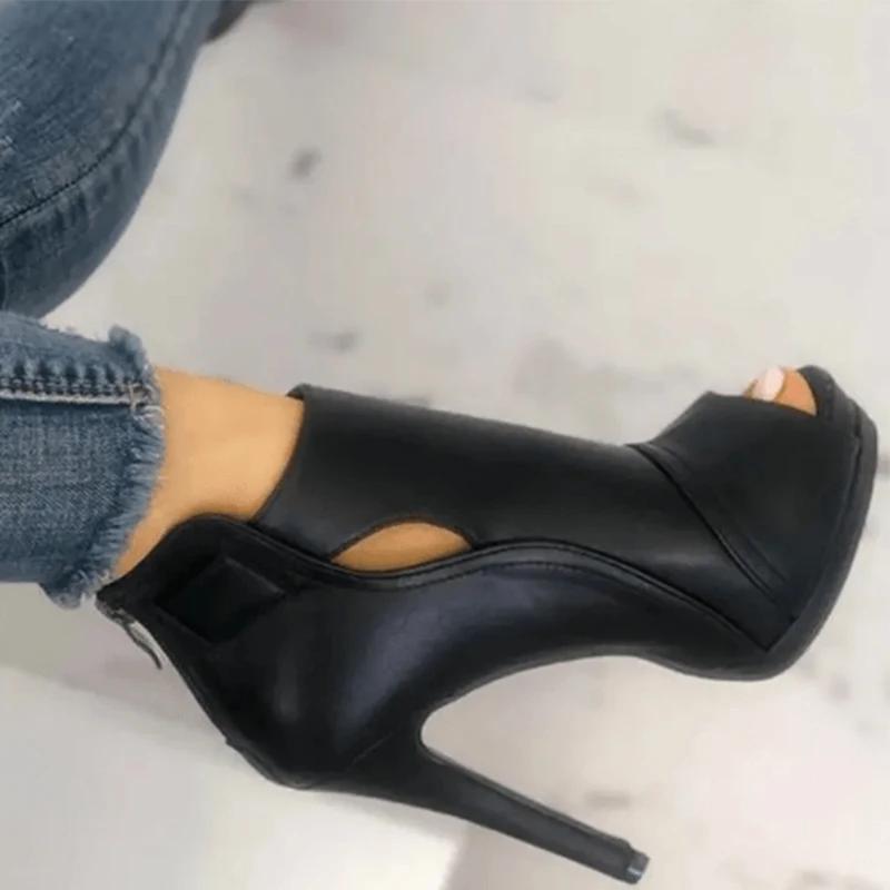 Сексуальные туфли на очень высоком каблуке, женские босоножки с открытым носком, модные туфли на осень 2024 года, туфли-лодочки, новое прогулочное платье, элегантные женские туфли Zapatos