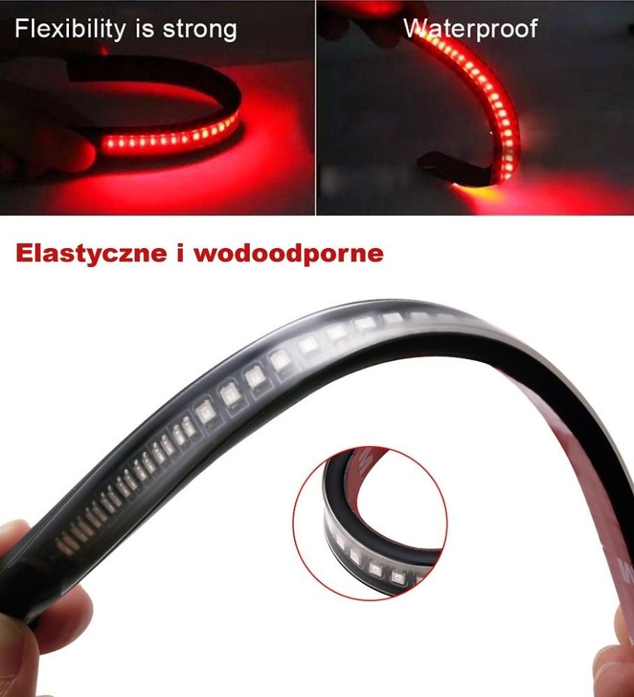 ЗАДНИЕ ФОНАРИ FLEX LED стоп, габарит, указатель поворота мотоцикл, 12 В